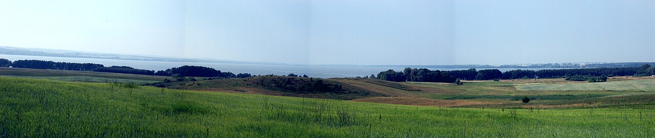 Dusios ežero panorama